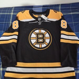 Boston Bruins David Pastrnak Hockey Jersey
